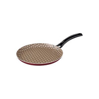 Panquequeira Turim em Alumínio com Revestimento Interno e Externo em Antiaderente Starflon Max Vermelho 22 cm 0,6 L