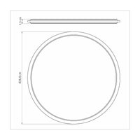 Anel de Vedação para Panela de Pressão Vancouver, Valência e Valência Black em Silicone 24 cm