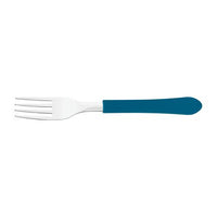 Garfo de Mesa Leme com Lâmina em Aço Inox e Cabo de Polipropileno Azul Oceano