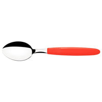 Colher de Mesa Ipanema com Lâmina em Aço Inox e Cabo de Polipropileno Vermelho