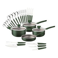 Kit Cozinha Lyf Verde Natureza 25 Peças