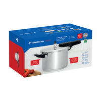 Panela de Pressão Brava em Aço Inox com Fundo Triplo 20 cm 4,5 L