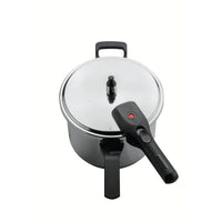 Panela de Pressão Brava em Aço Inox com Fundo Triplo 20 cm 4,5 L