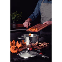 Panela de Pressão Solar em Aço Inox Fundo Triplo com 5 Dispositivos de Segurança 22 cm 6 L