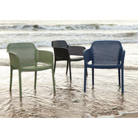 Cadeira Summa Gabriela Eco em Polipropileno Oceano +Clean Azul Yale