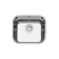 Cuba de embutir Lavínia 40 BL em aço inox alto brilho 40x34 cm