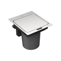Lixeira de Embutir com Sensor Design Collection Next em Aço Inox com Balde Plástico 5 L