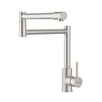 Monocomando Flexion em Aço Inox com Acabamento Acetinado