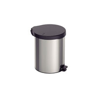 Lixeira com Pedal New em Aço Inox com Acabamento Polido 12 L