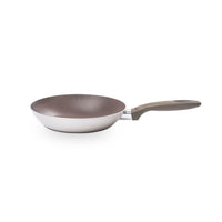 Jogo de Panelas Antiaderente Ceramic Life 10 Peças Nevada Champanhe