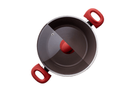 Jogo de Panelas Antiaderente Ceramic Life 4 Peças Berry Vermelho Carmin