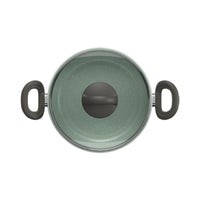Jogo de Panelas Antiaderente Ceramic Life 5 Peças Suprema Verde
