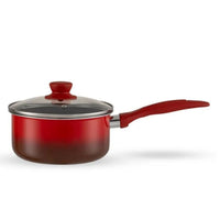 Jogo de Panelas Antiaderente Ceramic Life 6 Peças Easy Vermelho