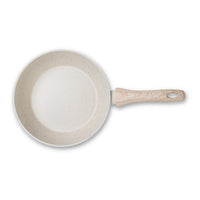 Jogo de Panelas Antiaderente Ceramic Life 6 Peças Sirius com Indução Vanilla