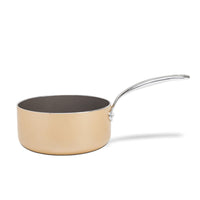Jogo de Panelas Antiaderente Ceramic Life 4 Peças Coast com Indução Champanhe