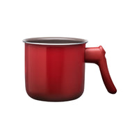 Jogo de Panelas Antiaderente Ceramic Life 5 Peças Easy Vermelho