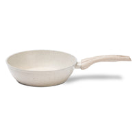 Jogo de Panelas Antiaderente Ceramic Life 6 Peças Sirius com Indução Vanilla