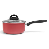 Jogo de Panelas Antiaderente Pro-Flon 7 Peças Chilli Vermelho Cereja