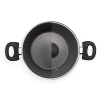 Jogo de Panelas Antiaderente Ceramic Life 5 Peças Optima com Indução Cinza