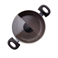 Jogo de Panelas Antiaderente Ceramic Life 6 Peças Smart Plus Preto