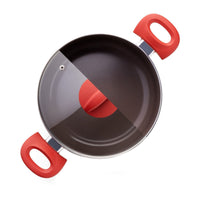 Jogo de Panelas Antiaderente Ceramic Life 8 Peças Smart Plus Vermelho