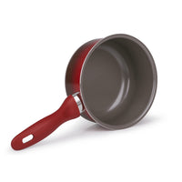 Jogo de Panelas Antiaderente Ceramic Life 5 Peças Easy Vermelho