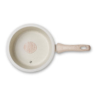 Jogo de Panelas Antiaderente Ceramic Life 6 Peças Sirius com Indução Vanilla