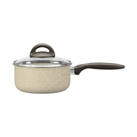 Jogo de Panelas Antiaderente Ceramic Life 7 Peças Suprema Vanilla